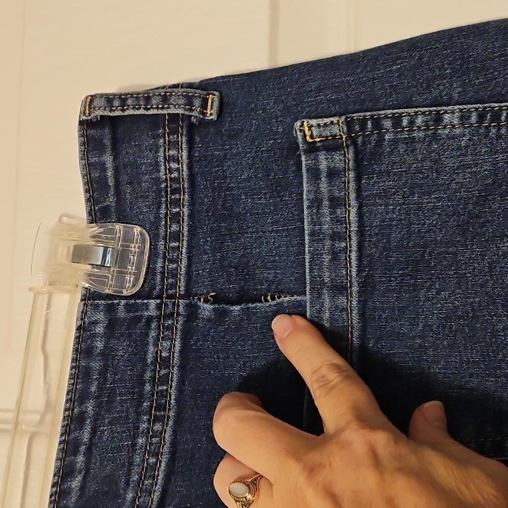 Gap Denim High-rise Wide-leg Crop. 10/30R - Picture 12 of 13